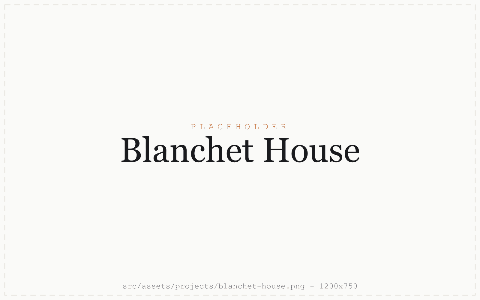 Blanchet House screenshot